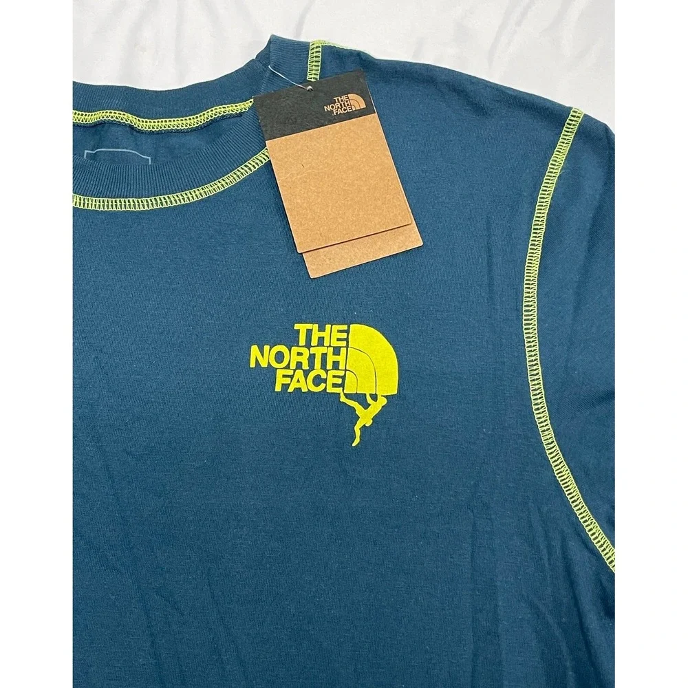 THE‎ NORTH FACE Men's Short Sleeve Dome Climb Tee, Monterey Blue, X-Large